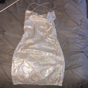 Fashion Nova Sequin bodycon dress